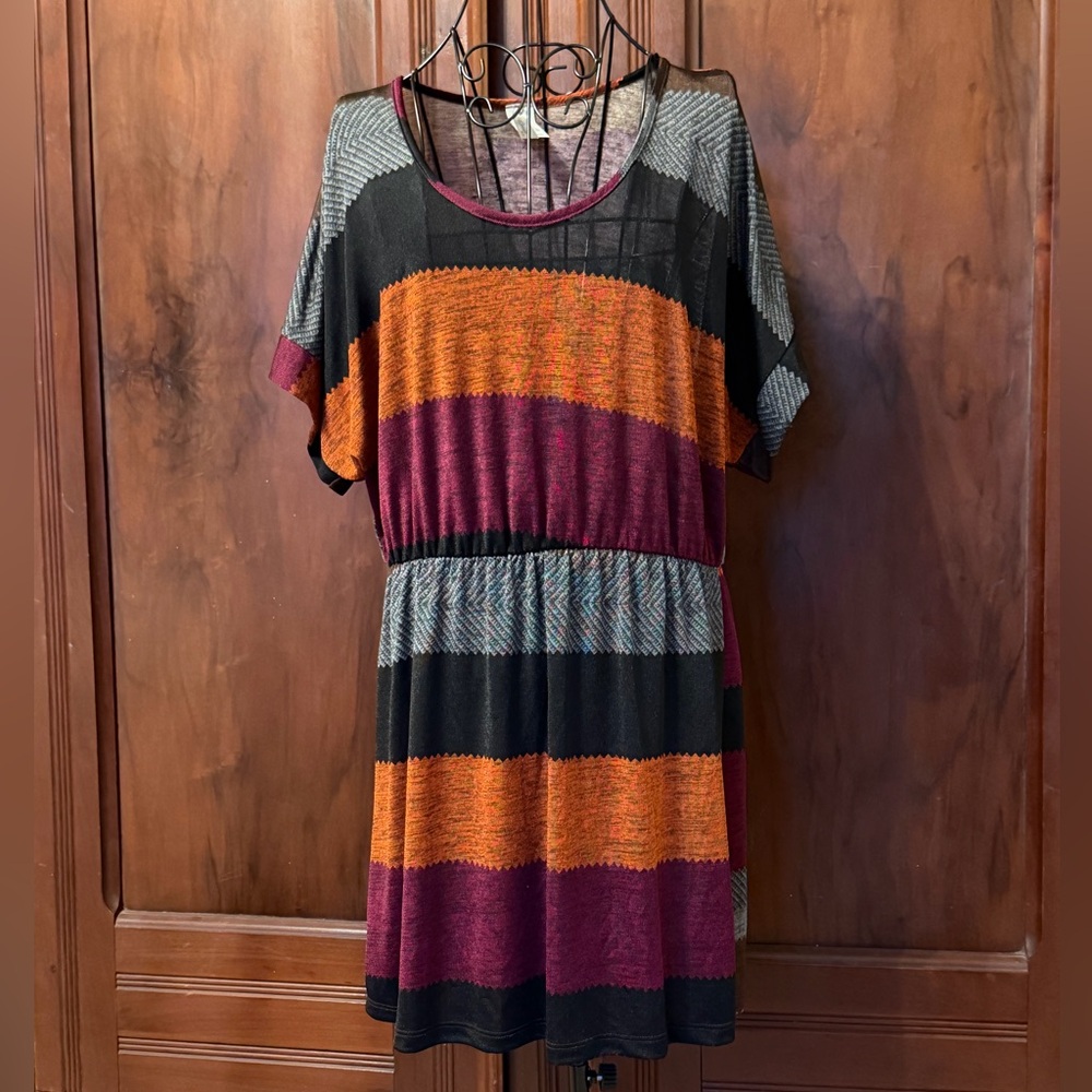 Striped Multicolor Dress